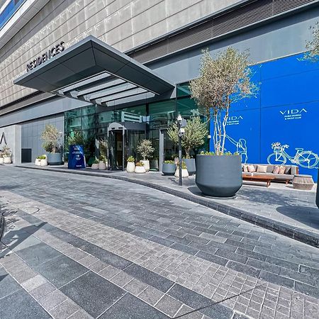 Modern 2Br High Floor Haven In Vida Dubai Marina Apartment Bagian luar foto