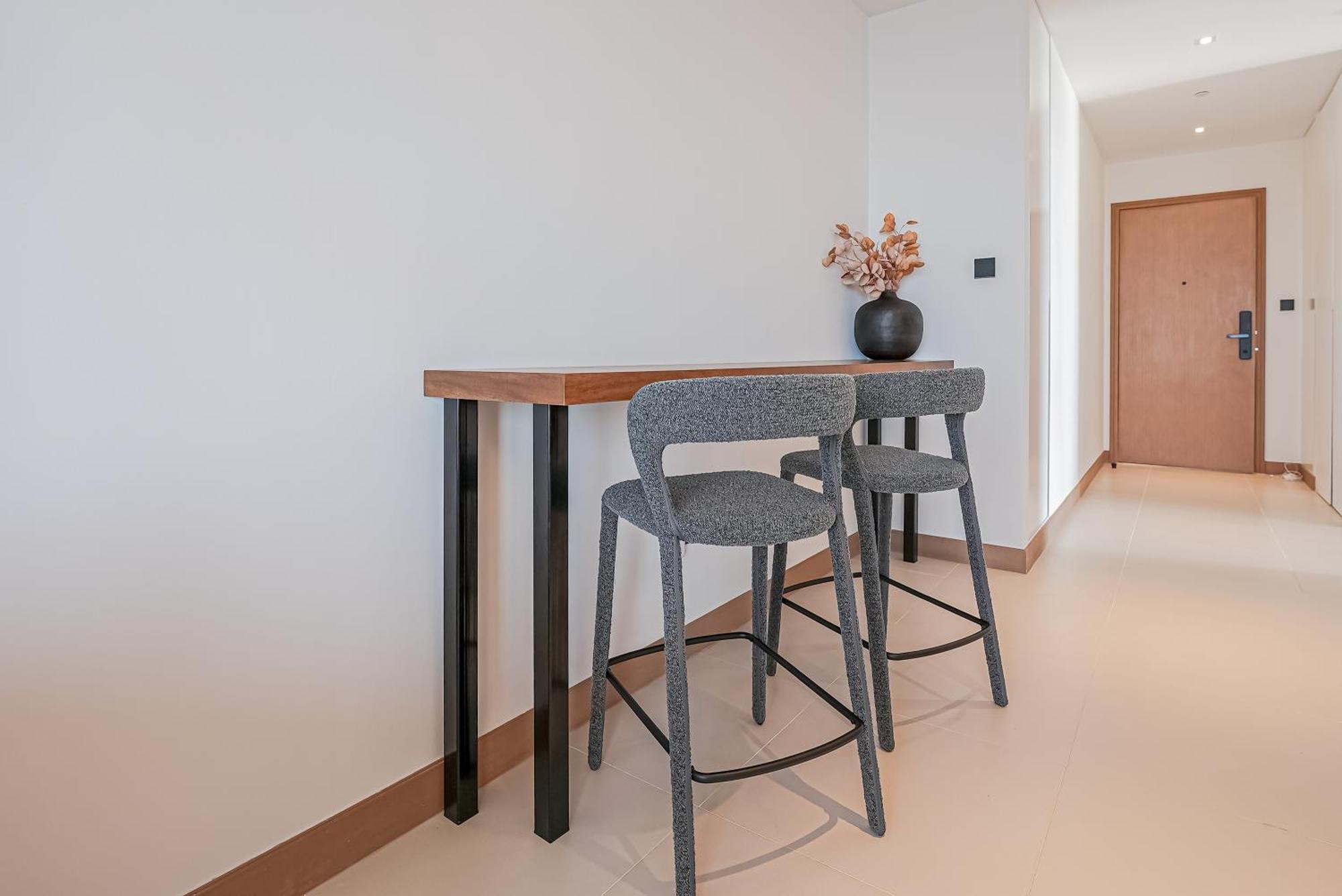Modern 2Br High Floor Haven In Vida Dubai Marina Apartment Bagian luar foto