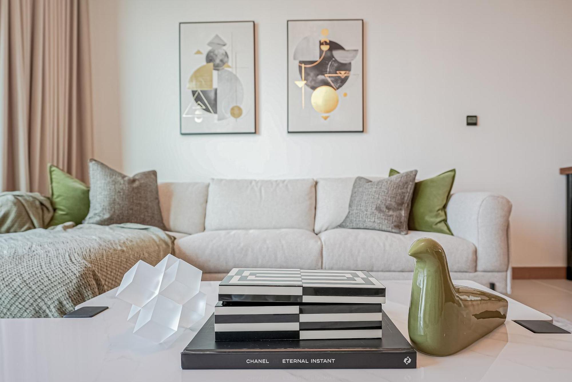 Modern 2Br High Floor Haven In Vida Dubai Marina Apartment Bagian luar foto